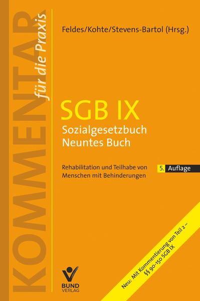 Produktbild: SGB IX Sozialgesetzbuch Neuntes Buch