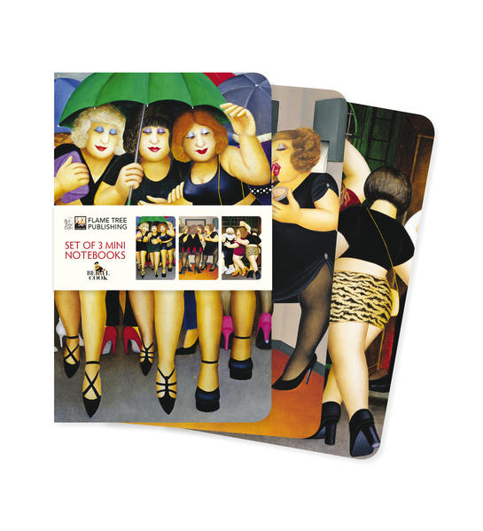 Produktbild: Beryl Cook Set of 3 Mini Notebooks