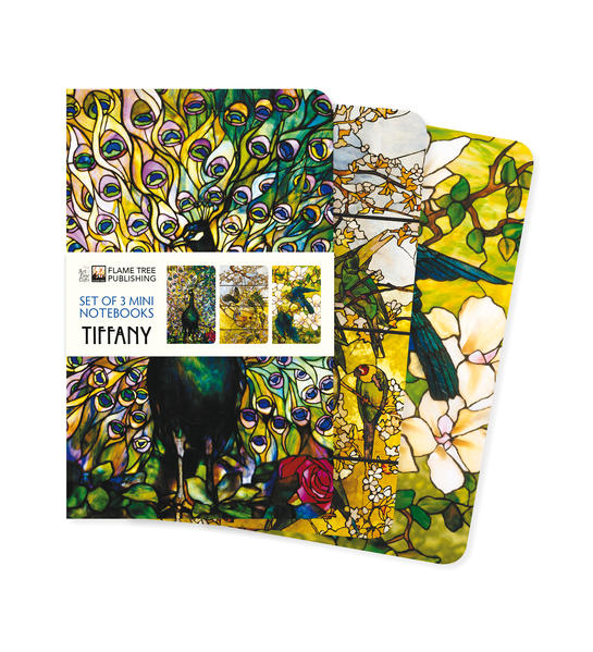 Produktbild: Tiffany Set of 3 Mini Notebooks | Flame Tree Publishing