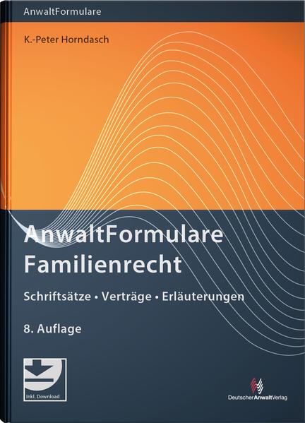 Produktbild: AnwaltFormulare Familienrecht | K.-Peter Horndasch
