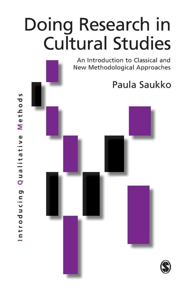 Produktbild: Doing Research in Cultural Studies | Paula A. Saukko