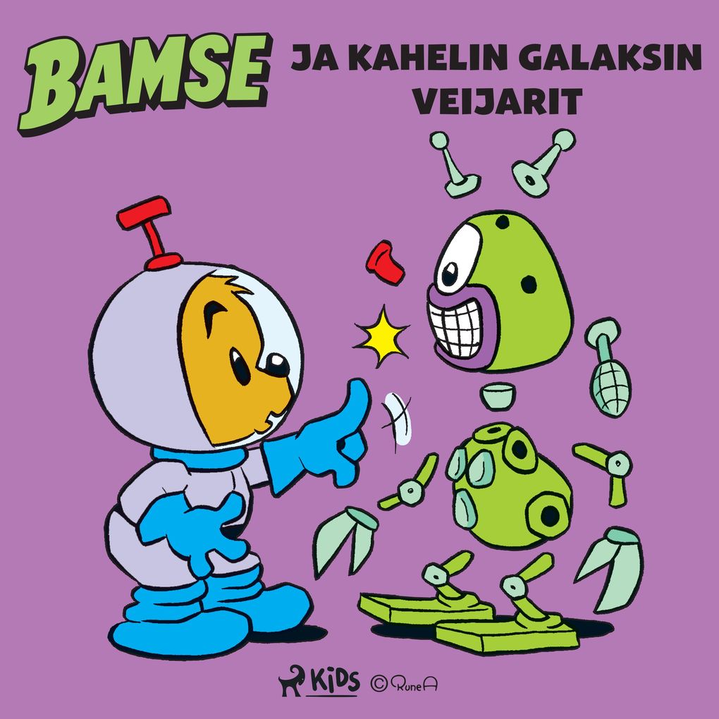 Produktbild: Bamse ja Kahelin galaksin veijarit | Mårten Melin