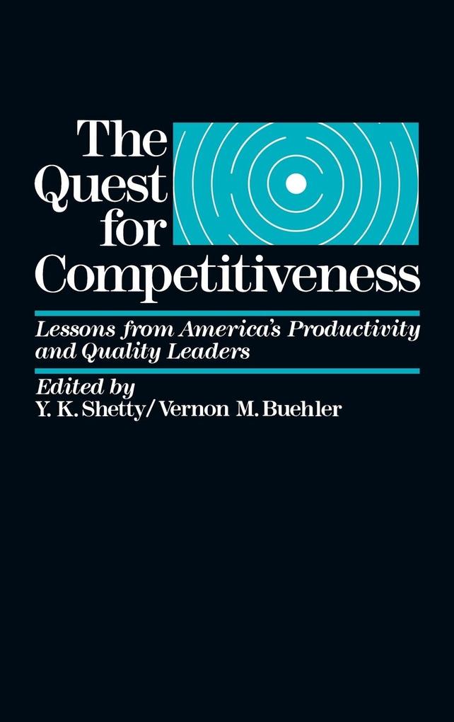 The Quest for Competitiveness als Buch (gebunden)