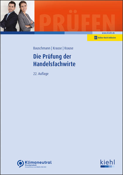 Produktbild: Die Prüfung der Handelsfachwirte | Günter Krause, Bärbel Krause, Erwin Bauschmann