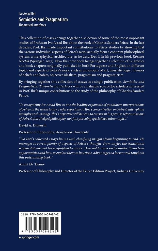 Weitere Ansicht: Semiotics and Pragmatism | Ivo Assad Ibri