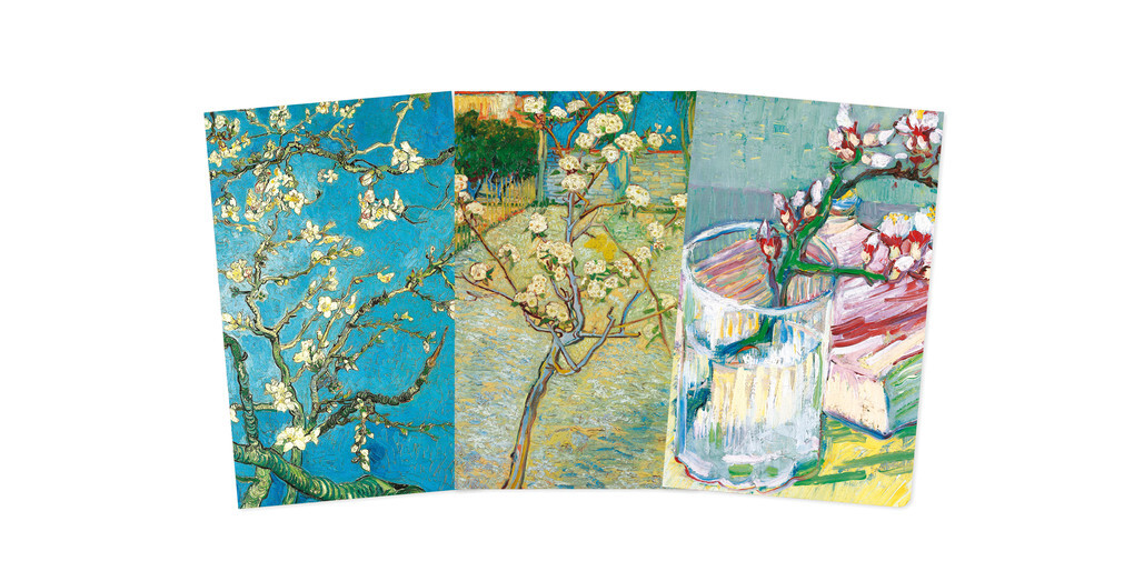 Weitere Ansicht: Vincent Van Gogh: Blossom Set of 3 Mini Notebooks