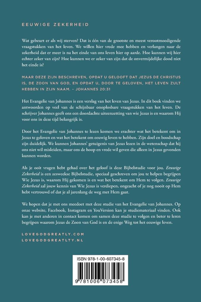 Weitere Ansicht: Eeuwige zekerheid | Love God Greatly