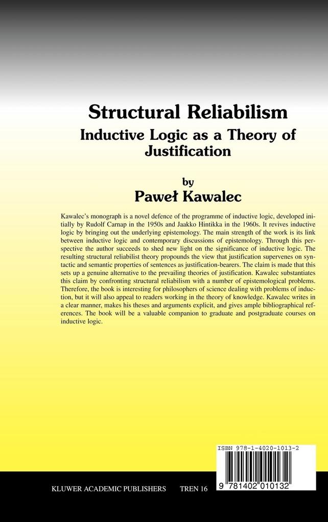 Weitere Ansicht: Structural Reliabilism | P. Kawalec