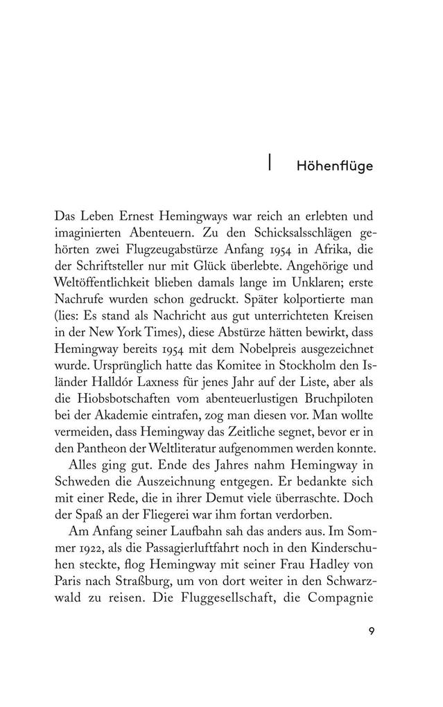 Weitere Ansicht: Hemingway im Schwarzwald | Thomas Fuchs