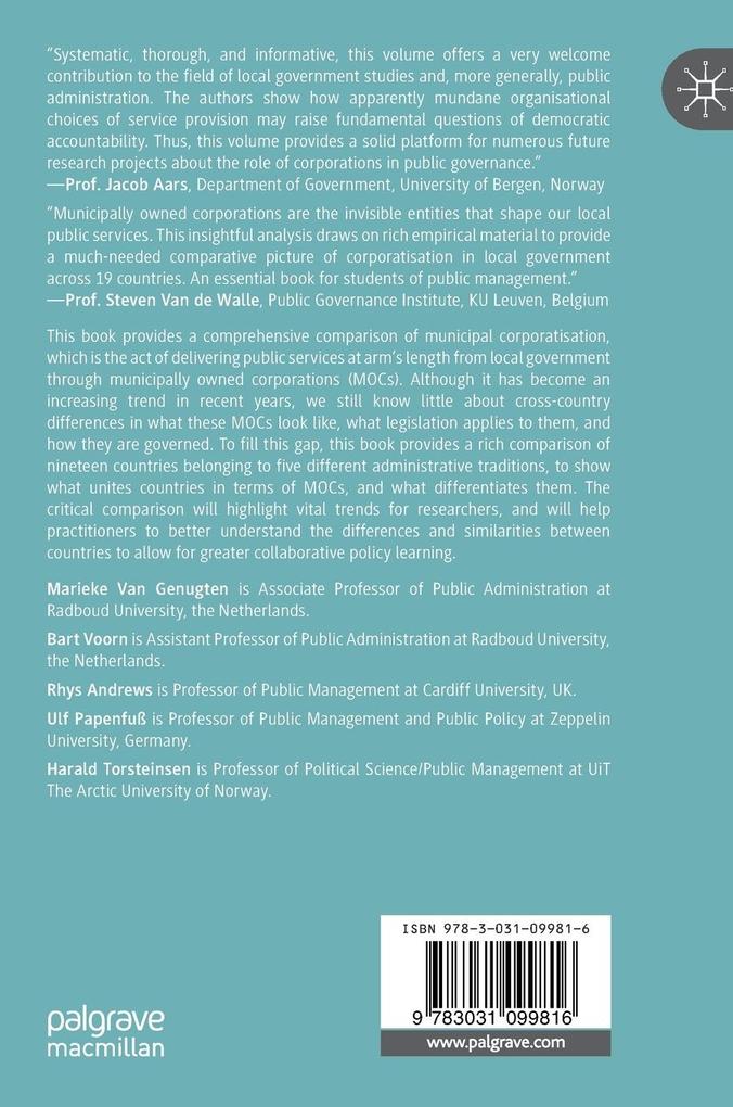 Weitere Ansicht: Corporatisation in Local Government