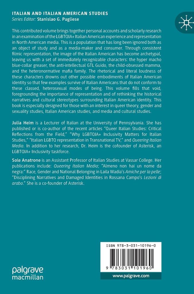 Weitere Ansicht: Spaghetti Sissies Queering Italian American Media