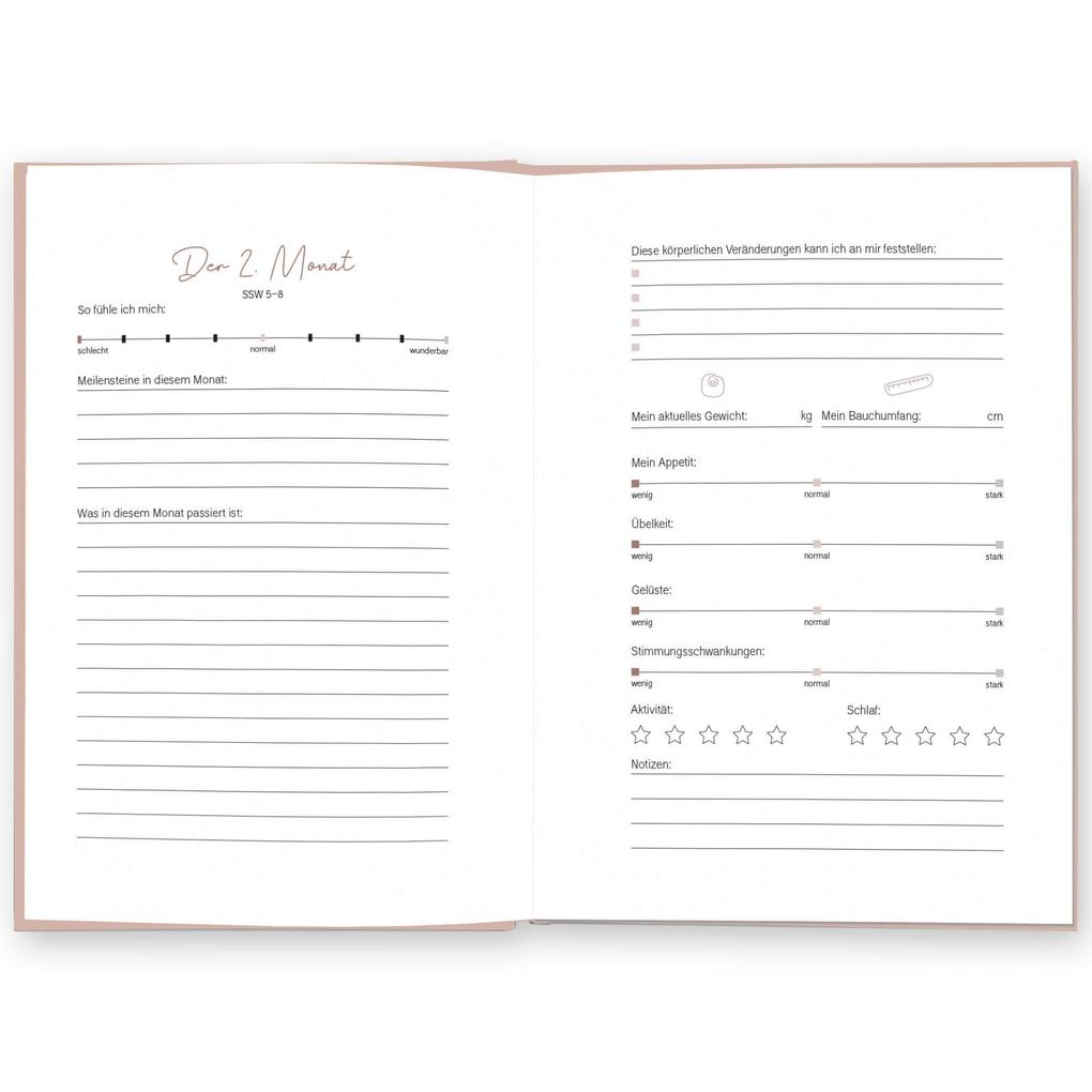 Weitere Ansicht: Meine Schwangerschaft | LEAF & GOLD