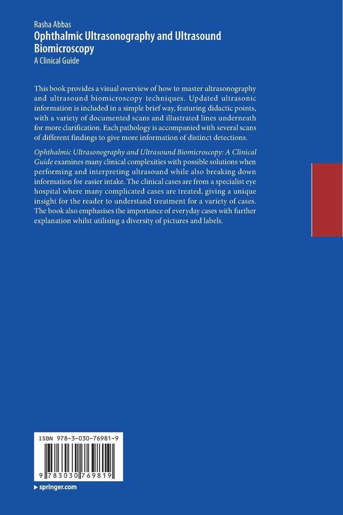 Weitere Ansicht: Ophthalmic Ultrasonography and Ultrasound Biomicroscopy | Rasha Abbas