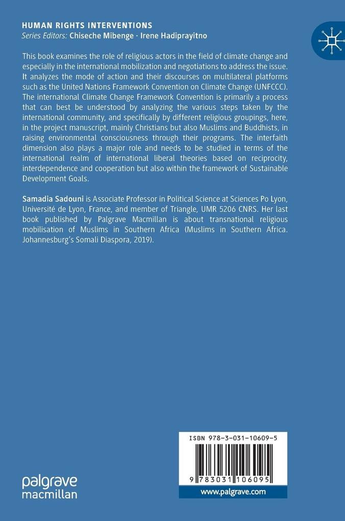 Weitere Ansicht: Religious Transnationalism and Climate Change | Samadia Sadouni