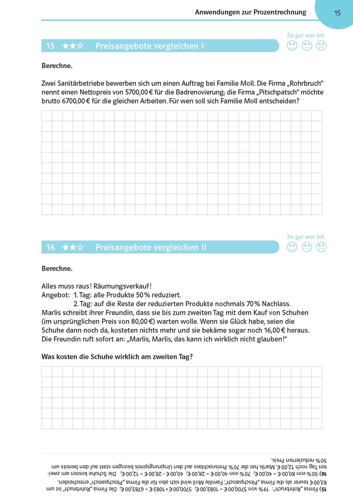 Weitere Ansicht: Mathe üben bis es sitzt 7./8. Klasse