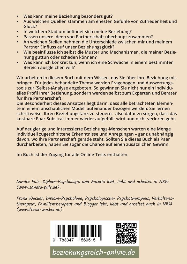 Weitere Ansicht: Beziehungsglück tanken | Frank Wecker, Sandra Puls