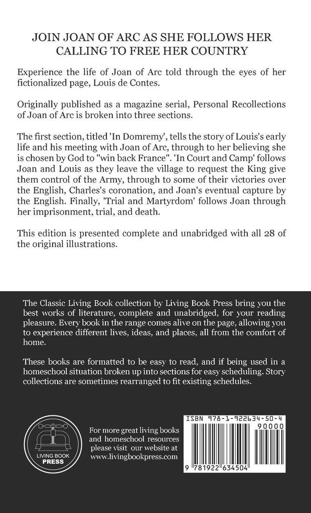 Weitere Ansicht: Personal Recollections of Joan of Arc | Mark Twain