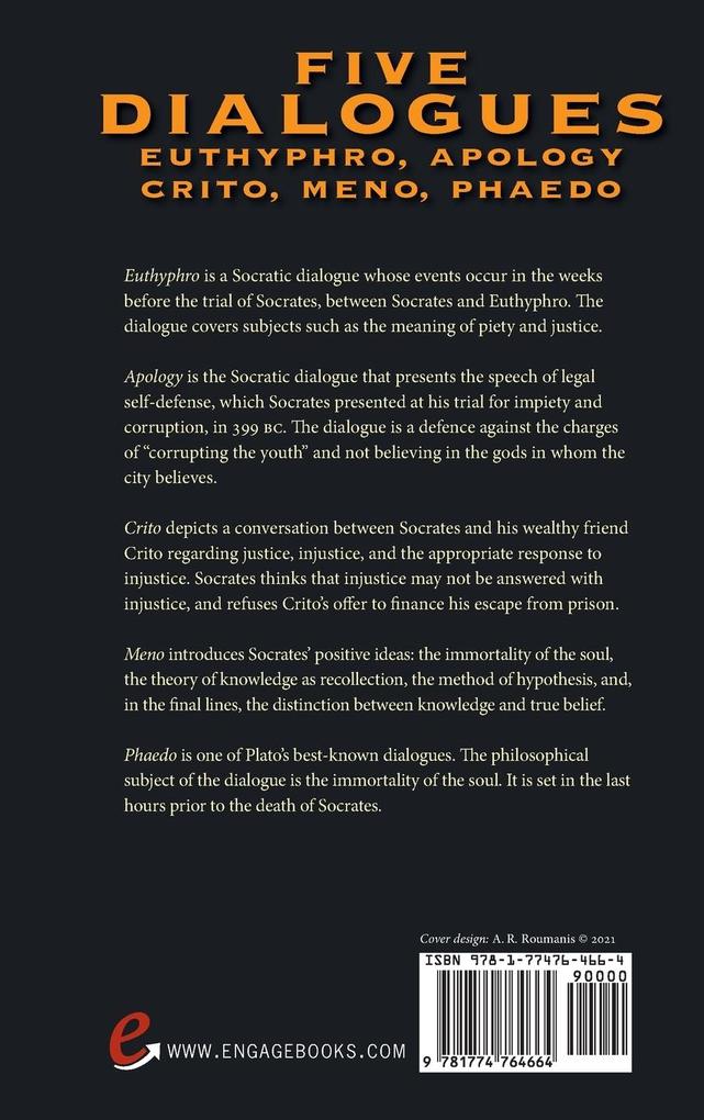 Weitere Ansicht: Five Dialogues | Plato