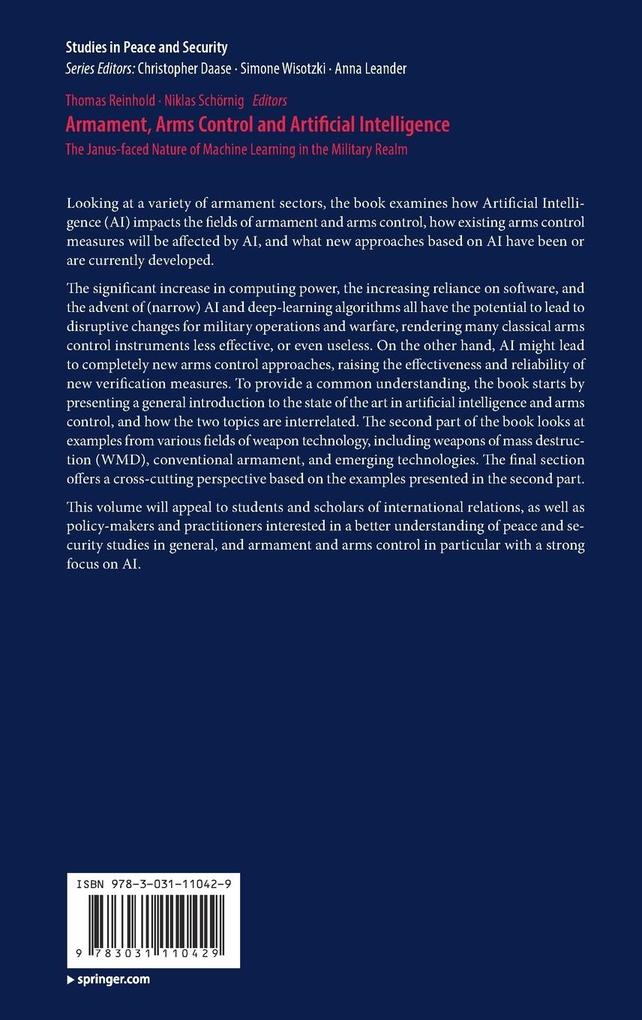 Weitere Ansicht: Armament, Arms Control and Artificial Intelligence