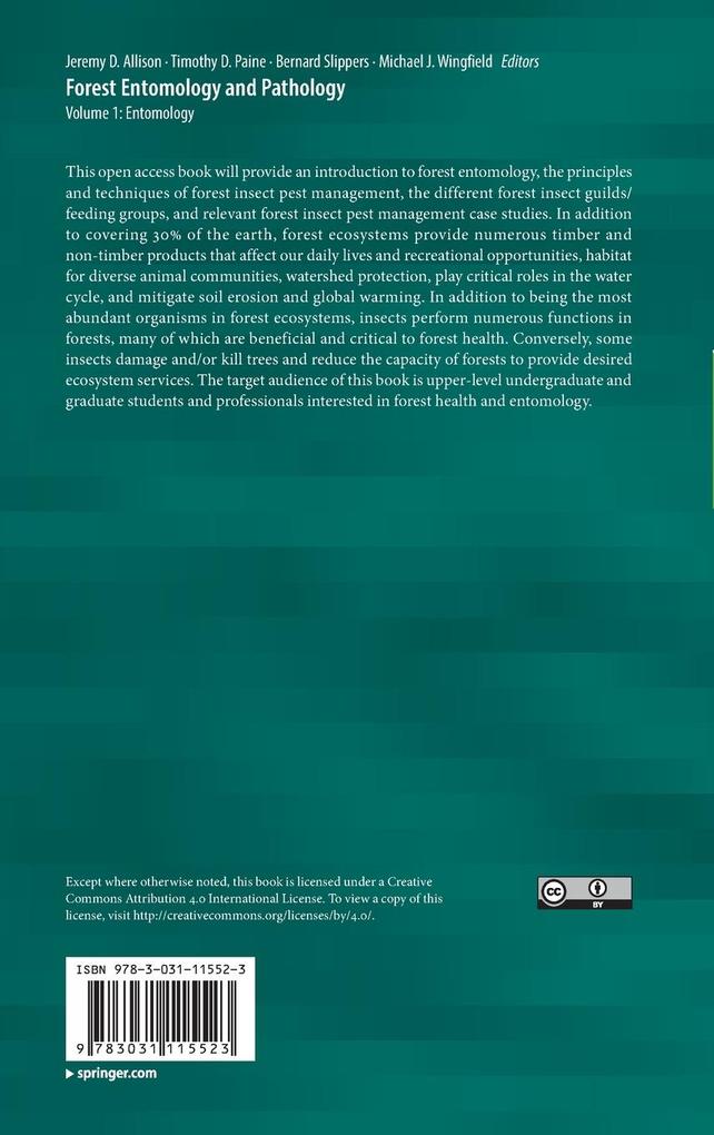 Weitere Ansicht: Forest Entomology and Pathology