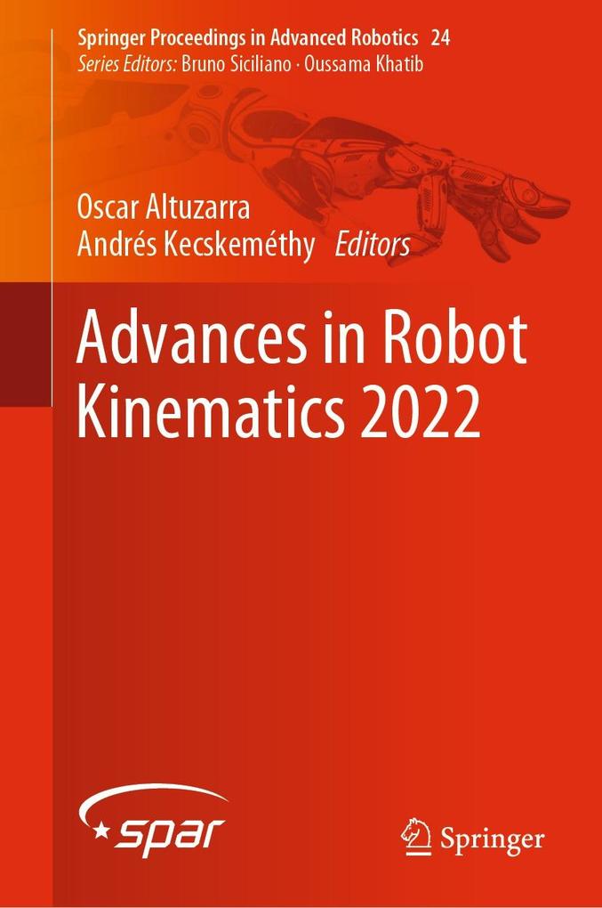 Advances in Robot Kinematics 2022 als eBook pdf