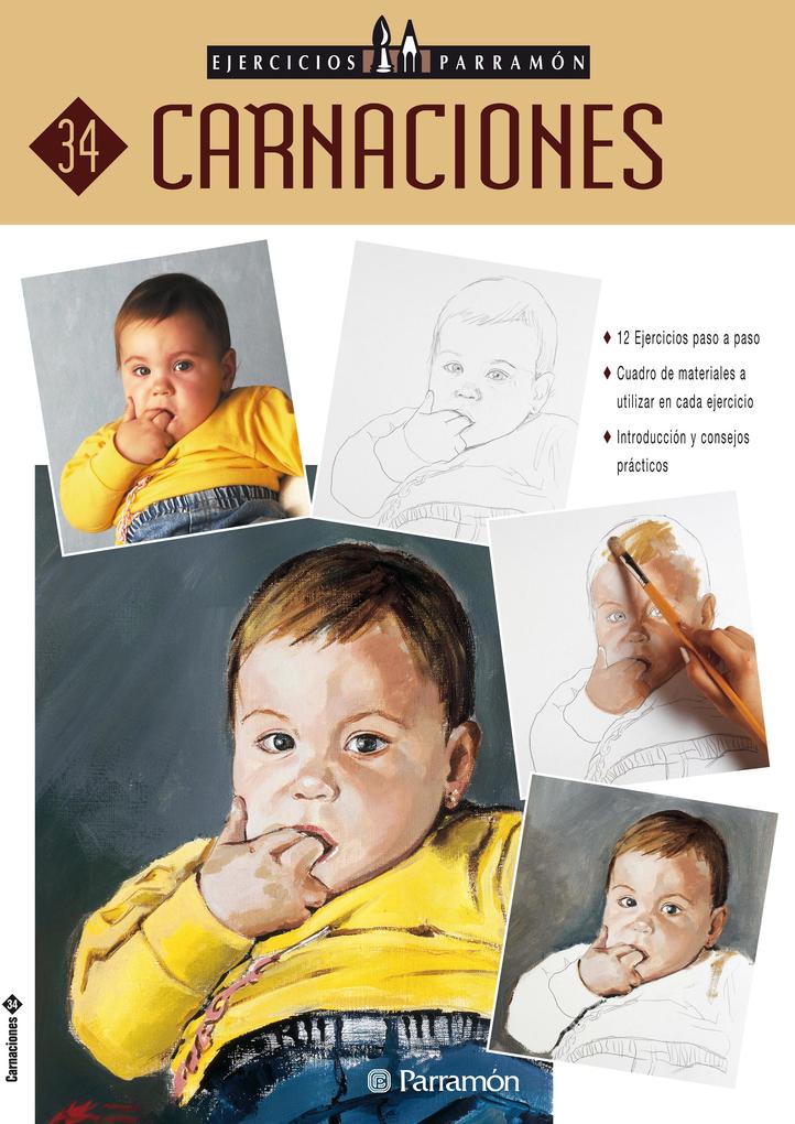 Produktbild: Ejercicios Parramón. Carnaciones | Equipo Parramón Paidotribo