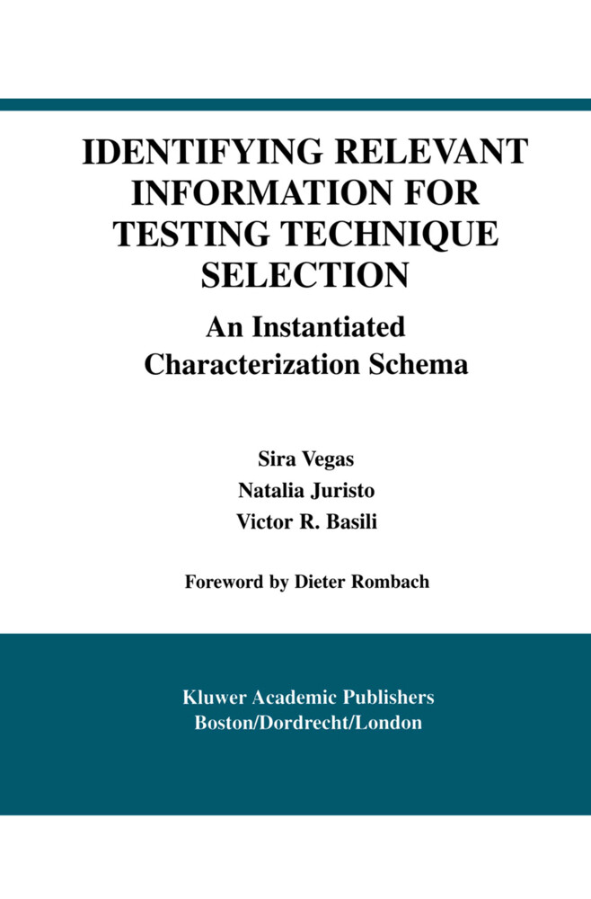 Identifying Relevant Information for Testing Technique Selection als Buch (gebunden)