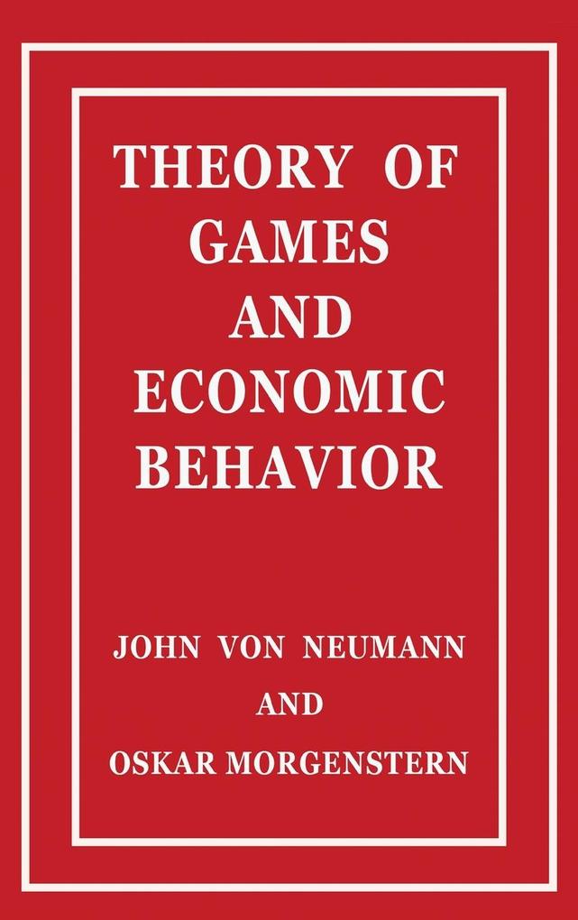 Produktbild: Theory of Games and Economic Behavior | John Von Neumann, Oskar Morgenstern