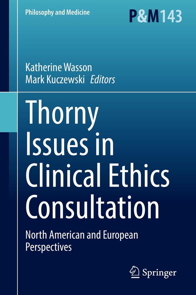 Produktbild: Thorny Issues in Clinical Ethics Consultation