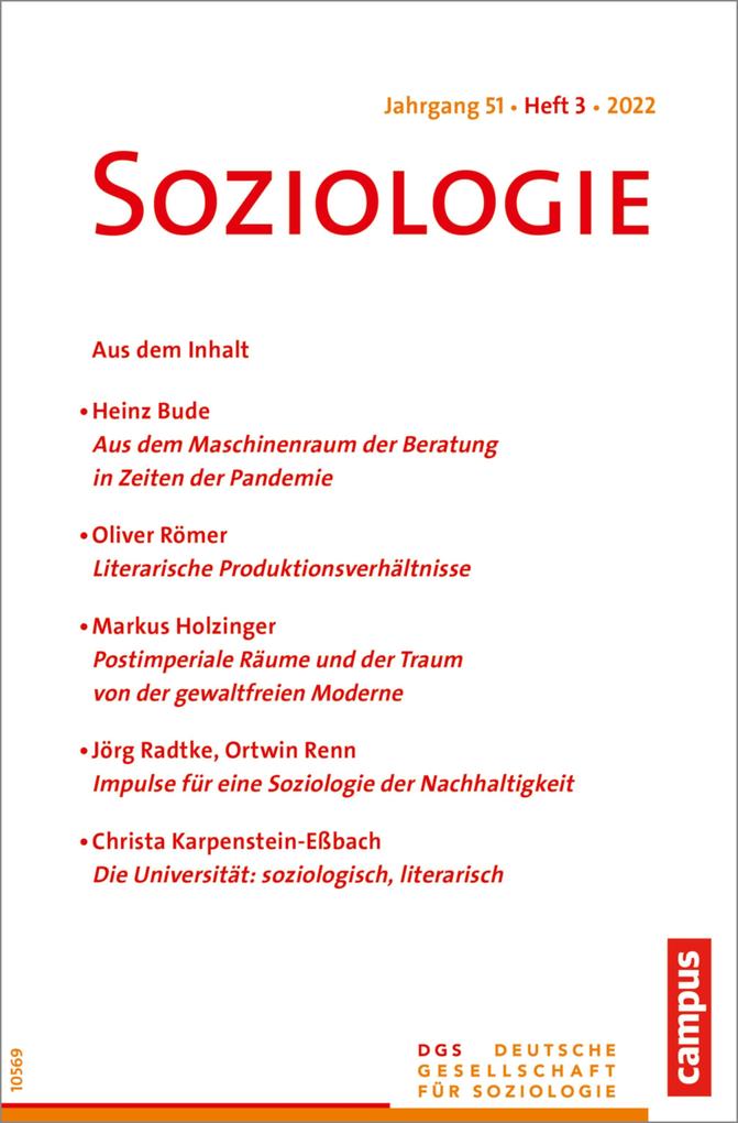 Produktbild: Soziologie 03/2022