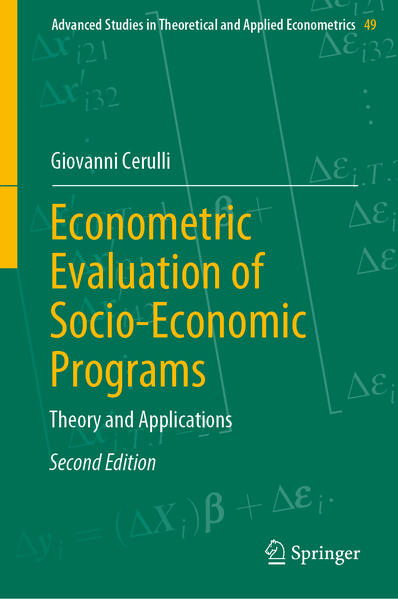 Produktbild: Econometric Evaluation of Socio-Economic Programs | Giovanni Cerulli