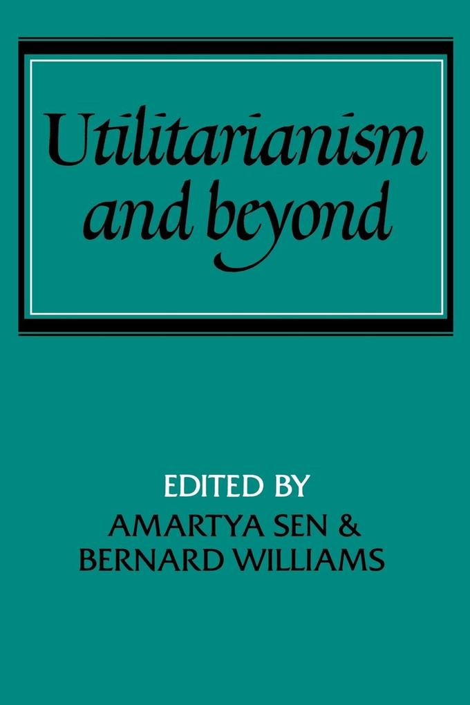 Produktbild: Utilitarianism and Beyond