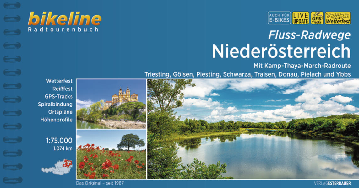 Produktbild: Fluss-Radwege Niederösterreich | Esterbauer Verlag
