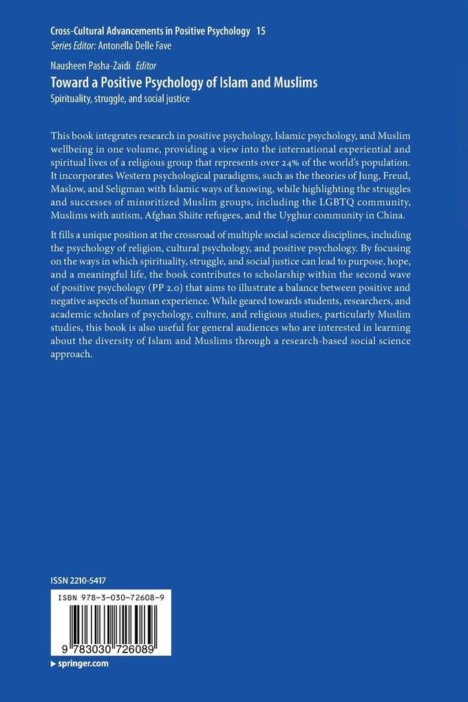 Weitere Ansicht: Toward a Positive Psychology of Islam and Muslims