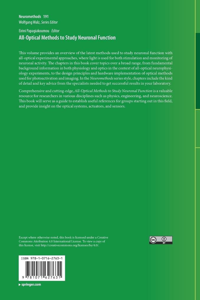 Weitere Ansicht: All-Optical Methods to Study Neuronal Function