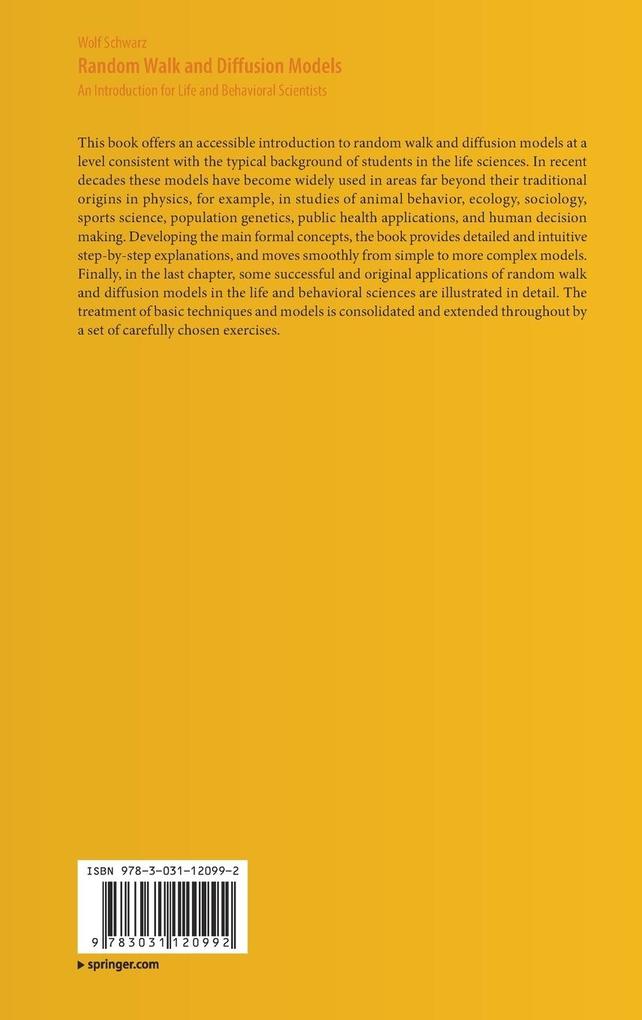 Weitere Ansicht: Random Walk and Diffusion Models | Wolf Schwarz