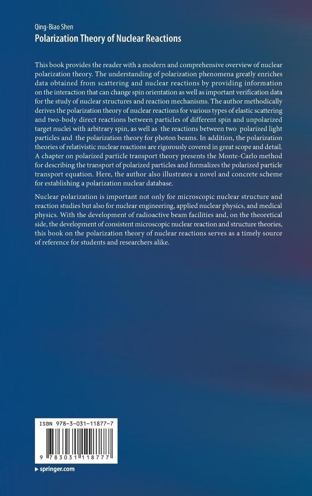 Weitere Ansicht: Polarization Theory of Nuclear Reactions | Qing-Biao Shen