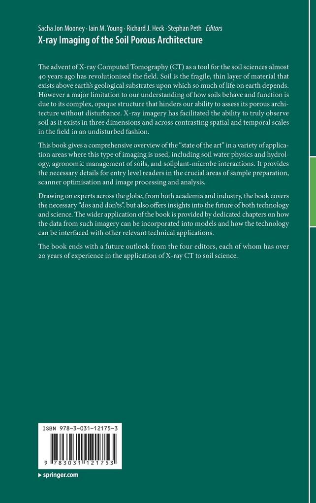 Weitere Ansicht: X-ray Imaging of the Soil Porous Architecture