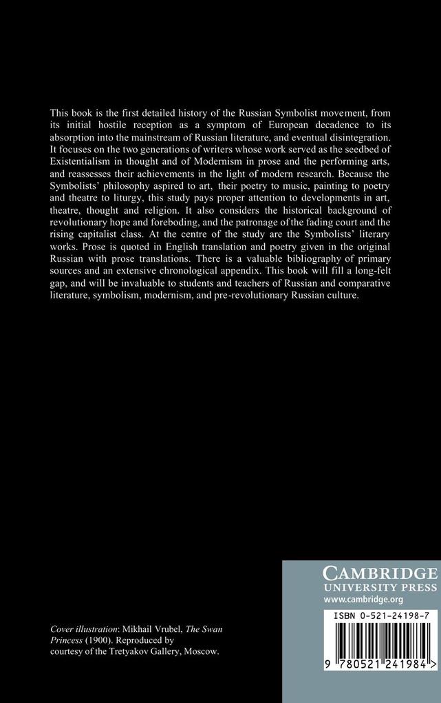 Weitere Ansicht: A History of Russian Symbolism | Avril Pyman