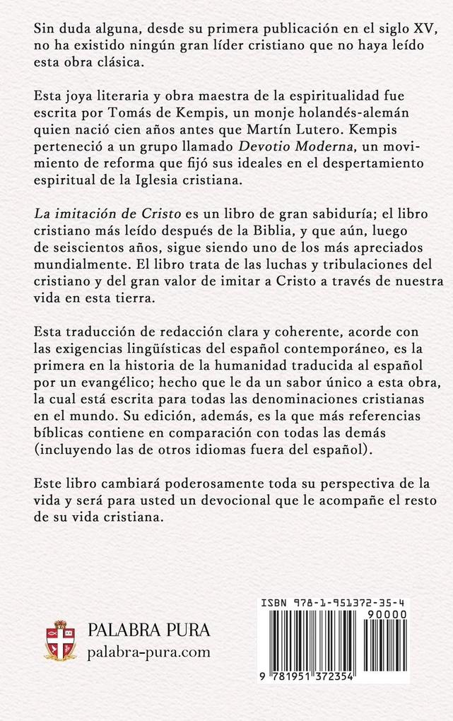 Weitere Ansicht: La imitación de Cristo | Tomás de Kempis