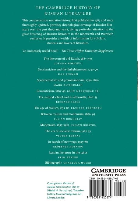 Weitere Ansicht: The Cambridge History of Russian Literature