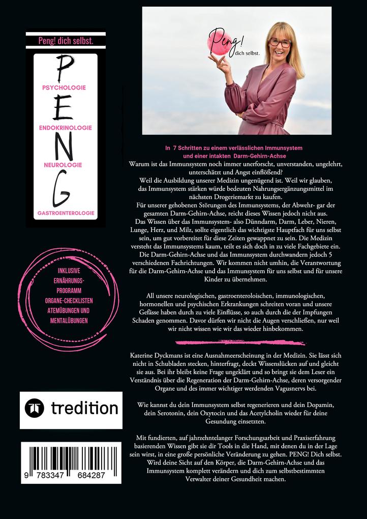 Weitere Ansicht: PENG! dich selbst. Hauptbuch. | Katerine Dyckmans