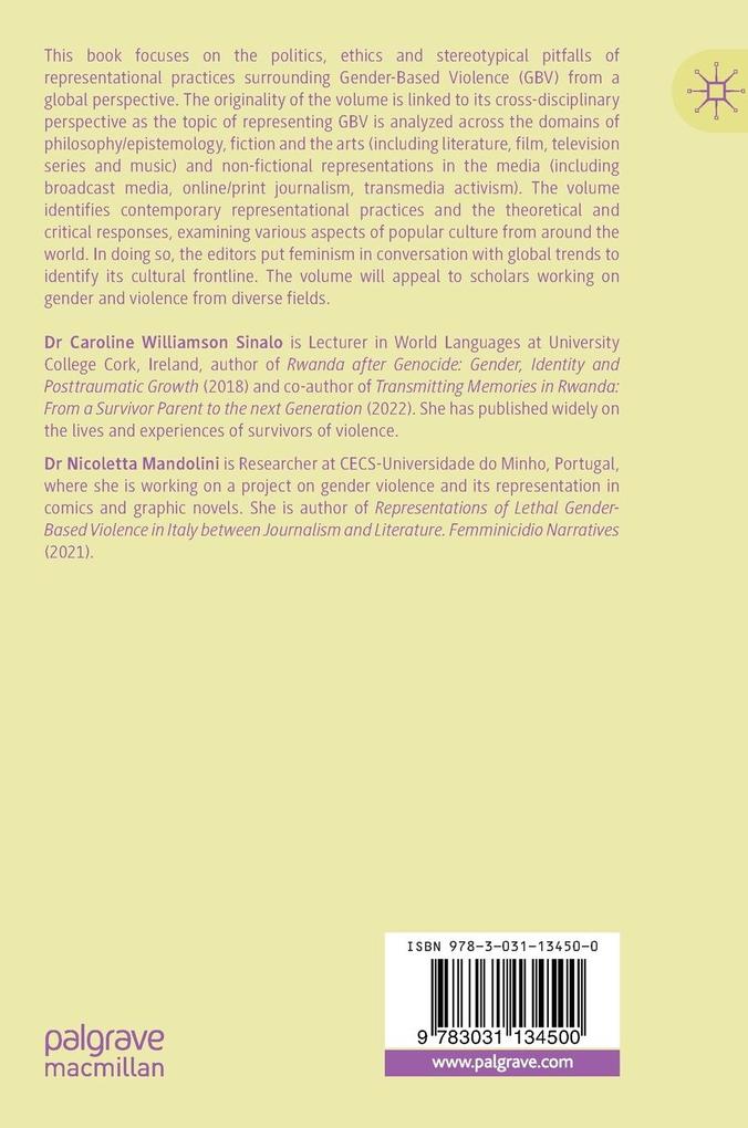 Weitere Ansicht: Representing Gender-Based Violence