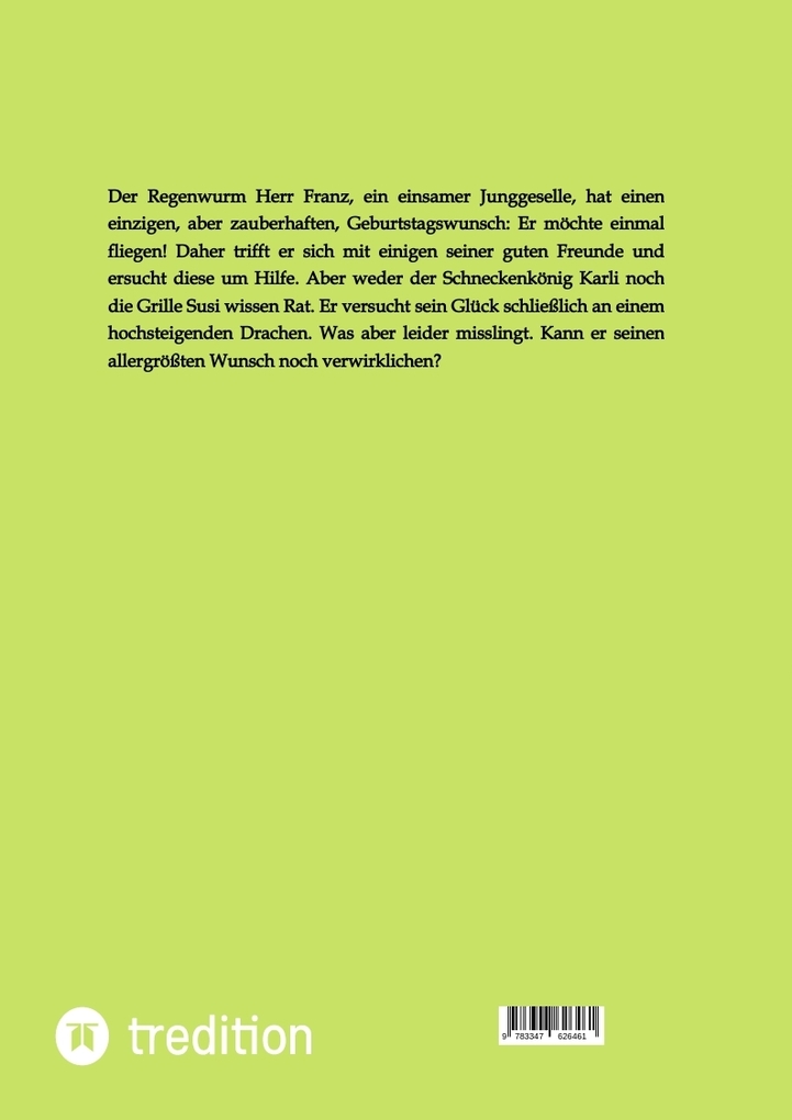 Weitere Ansicht: Herr Franz will fliegen | Barbara Bilgoni