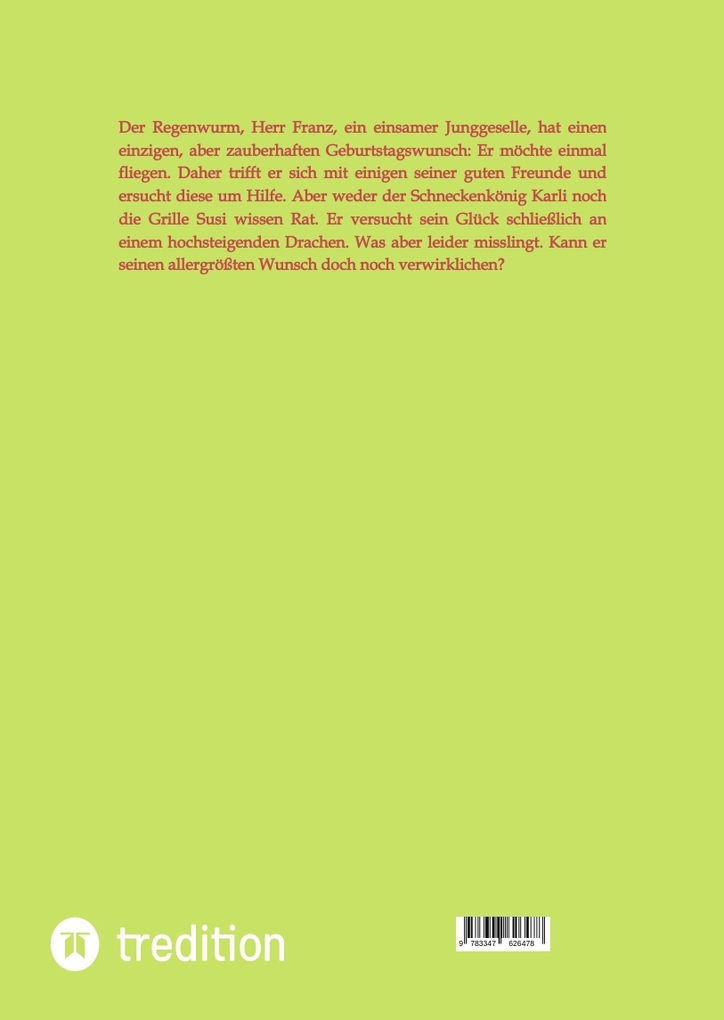 Weitere Ansicht: Herr Franz will fliegen | Barbara Bilgoni