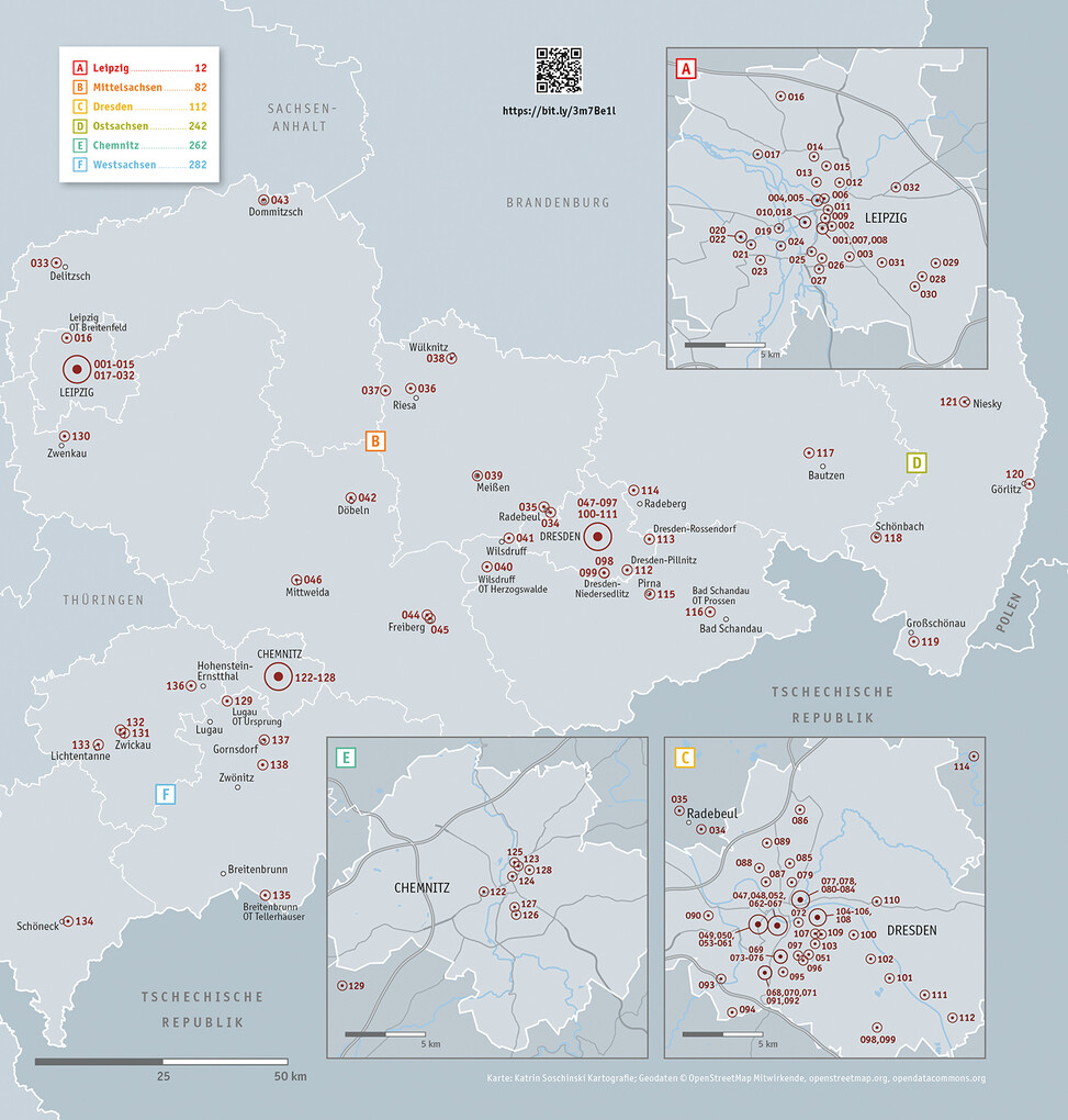 Weitere Ansicht: Sachsen. Architekturführer | Uta Lambrette