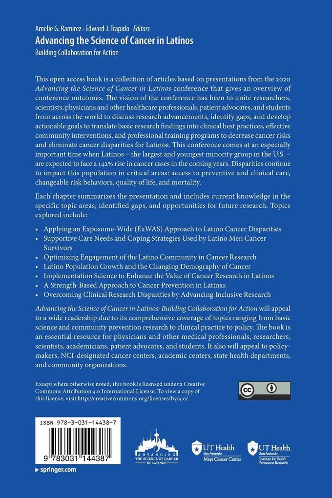 Weitere Ansicht: Advancing the Science of Cancer in Latinos