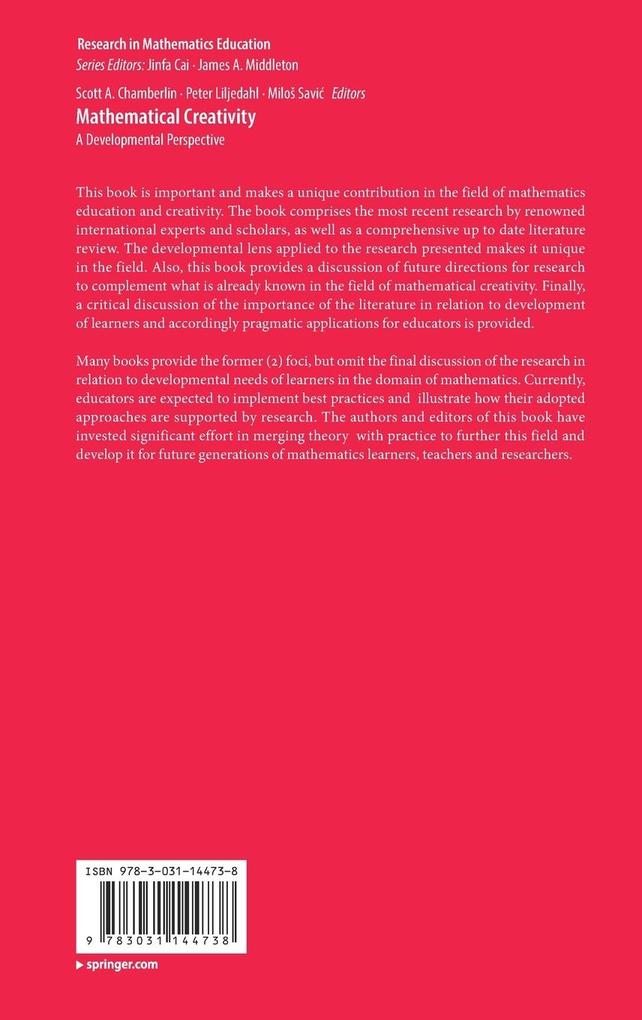 Weitere Ansicht: Mathematical Creativity
