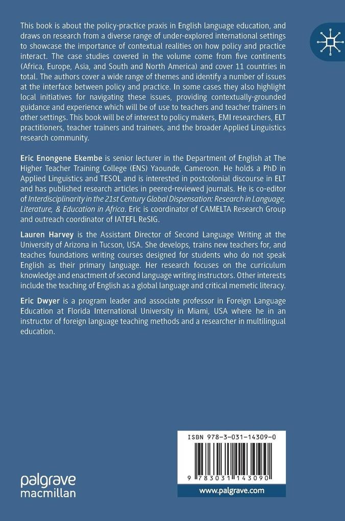 Weitere Ansicht: Interface between English Language Education Policies and Practice