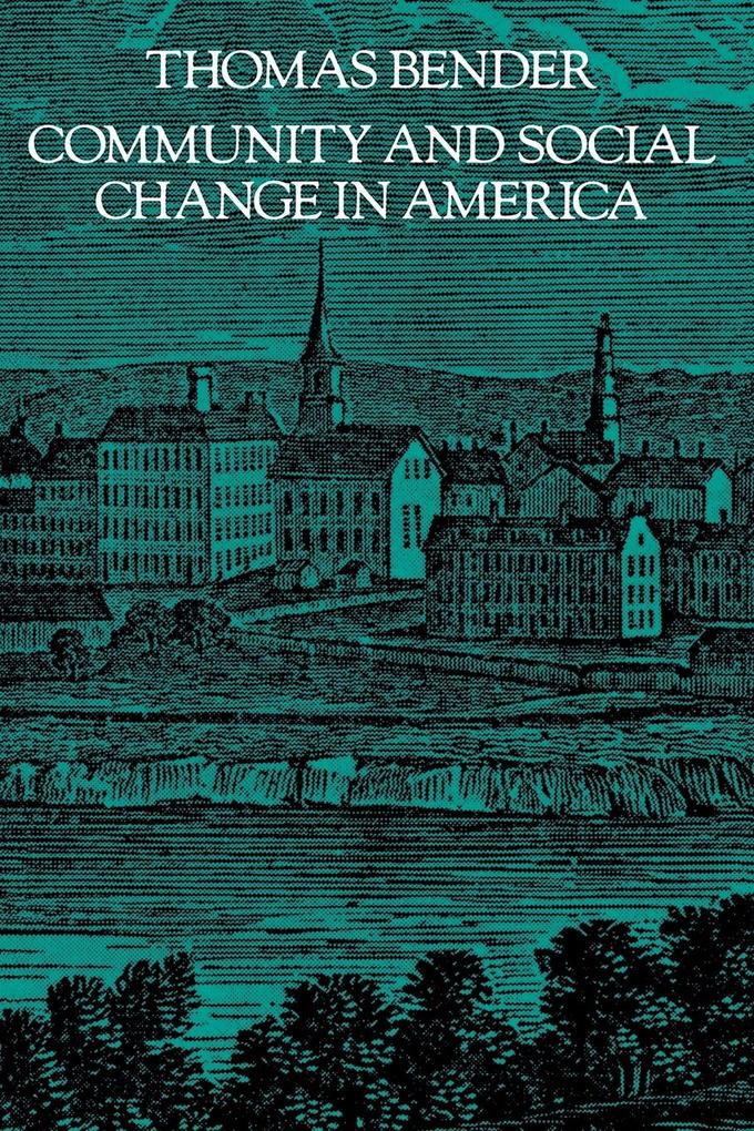 Community and Social Change in America als Taschenbuch